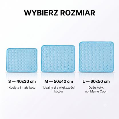 Mata Chłodząca dla Kota – Natychmiastowe Chłodzenie na Upalne Dni